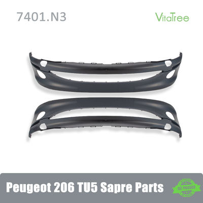 แบมเปอร์หน้า 7401N3 7414P2 7452H8 สําหรับ Peugeot 206 แฮทช์แบ็ค