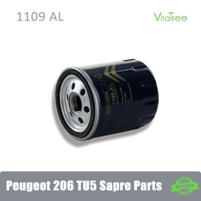 1109AL 110938 1109391 109AK Peugeot Spare Parts Oil Filter For PEUGEOT206 SW2.0 16V