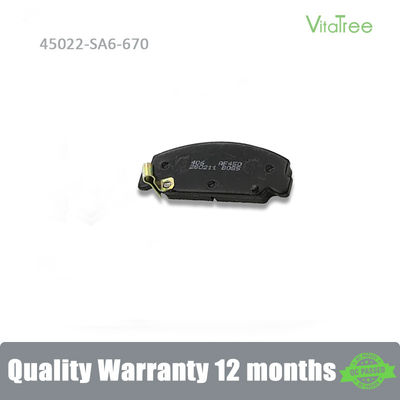 45022-SA6-670 45022-SA6-671 Pad phanh cho HONDA CIVIC I Shuttle (EE) 1.4 i 16V