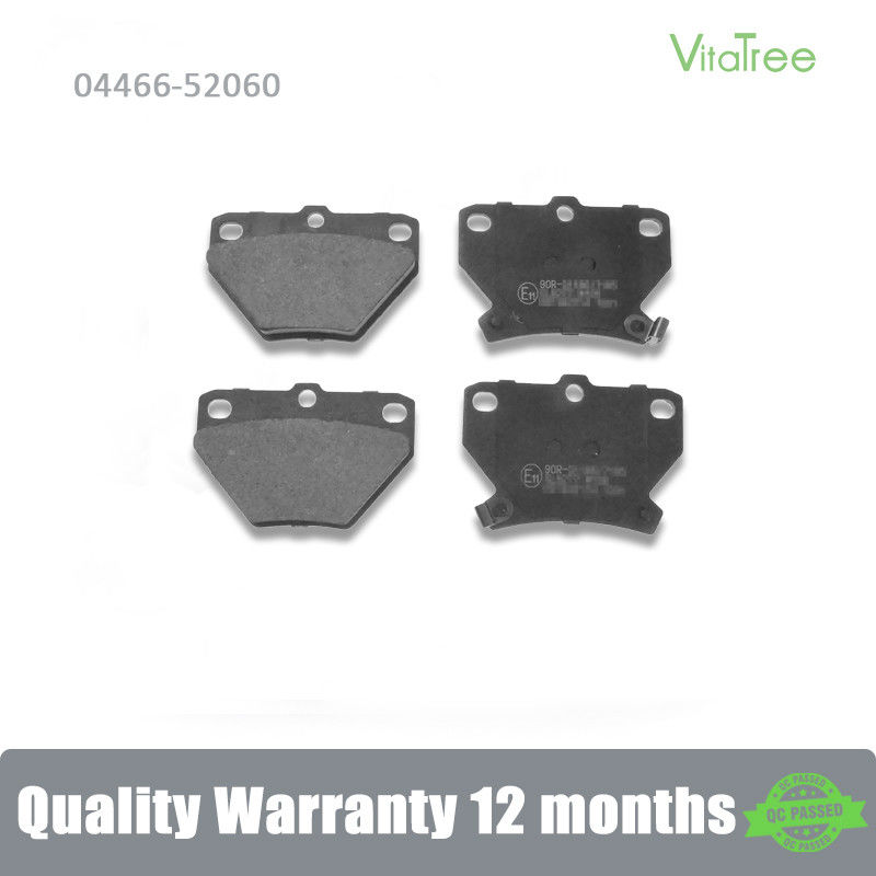 04466-52060 04466-52010 04466-52020 Toyota Corolla Saloon E12 1.6 VVT-i için fren yastığı
